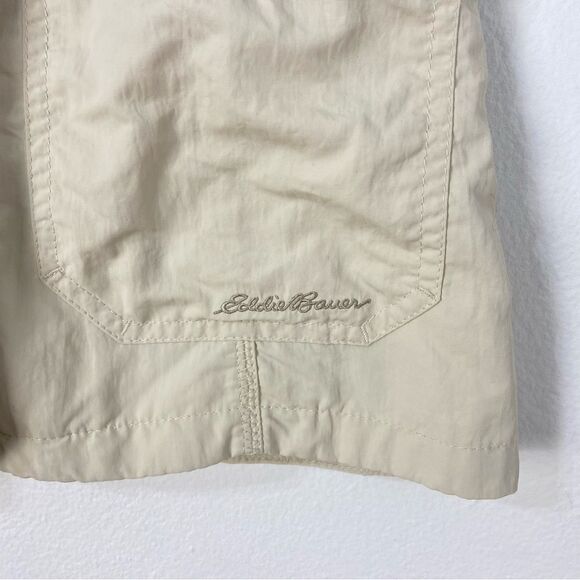 Eddie Bauer Travex Cream Vest Women’s Small Packable Quick Dry Hiking Trekking - Picture 6 of 13